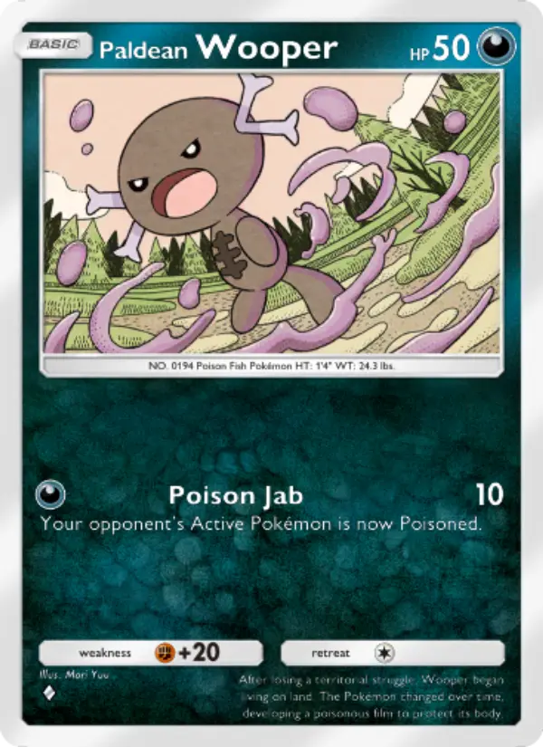 Paldean Wooper – Pokémon TCG