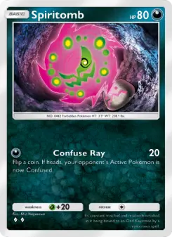 Spiritomb – Carta Pokémon TCG