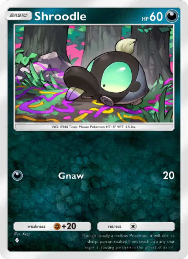 Shroodle – Pokémon TCG