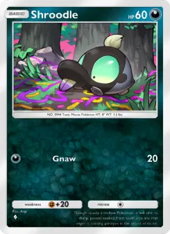 Shroodle – Carta Pokémon TCG
