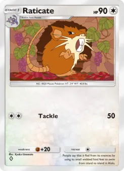 Raticate – Carta Pokémon TCG