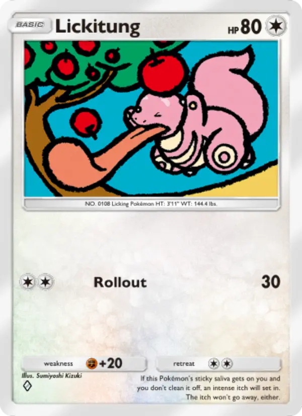 Lickitung – Pokémon TCG