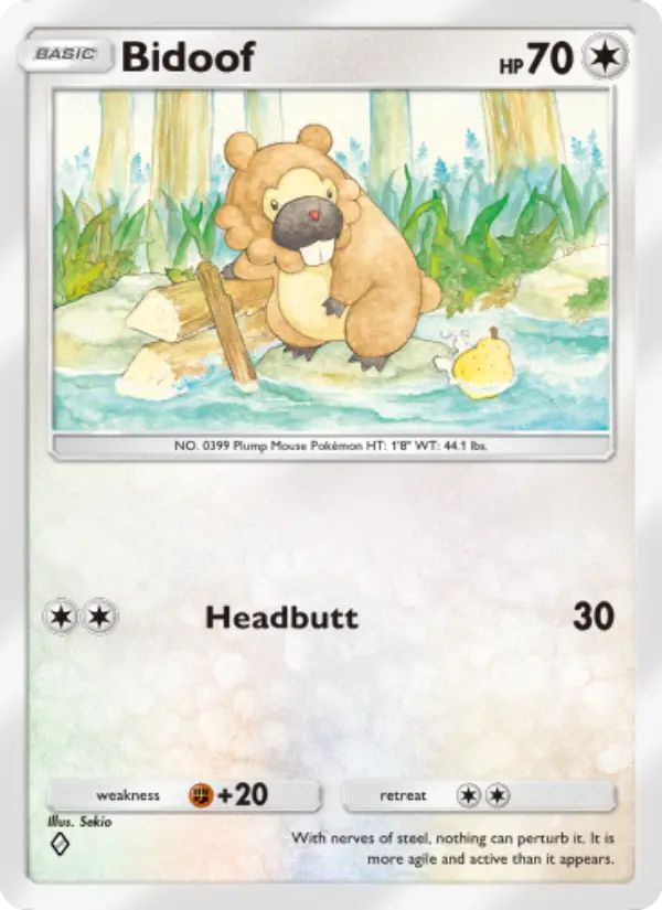 Bidoof – Pokémon TCG