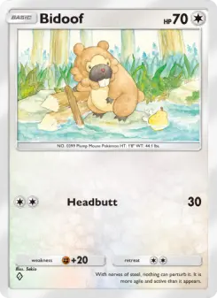 Bidoof – Carta Pokémon TCG
