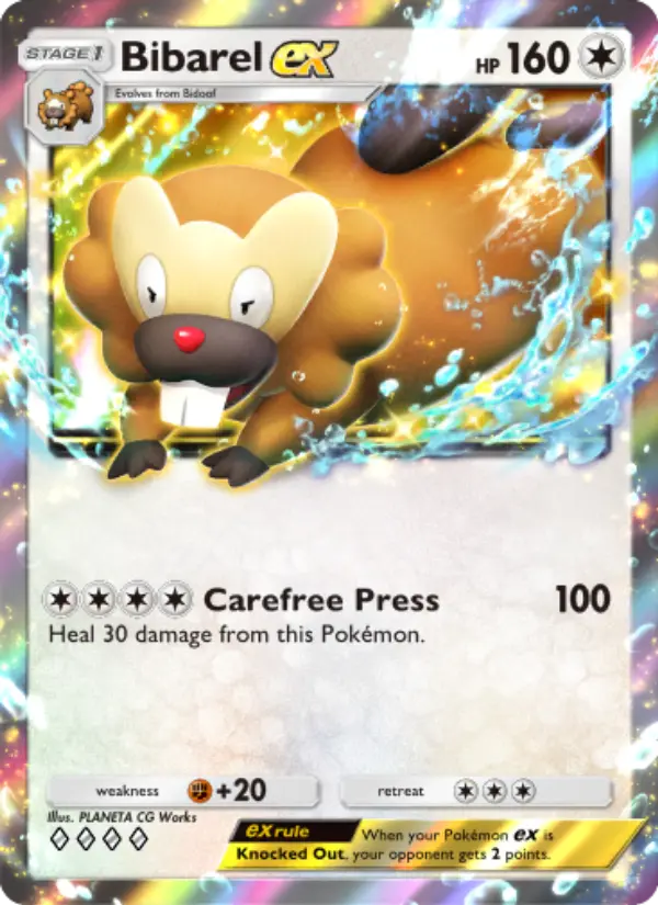 Bibarel ex – Pokémon TCG