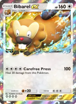 Bibarel ex – Carta Pokémon TCG