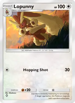 Lopunny – Carta Pokémon TCG