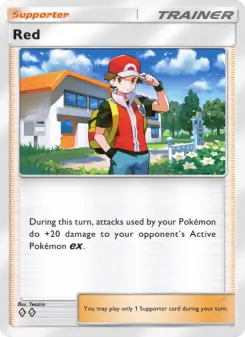 Red – Carta Pokémon TCG
