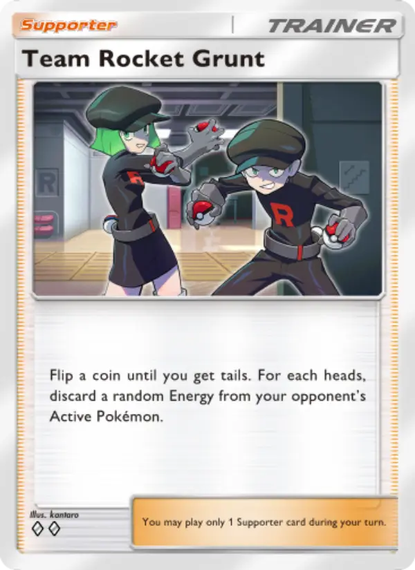 Team Rocket Grunt – Pokémon TCG