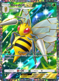 Beedrill ex – Carta Pokémon TCG