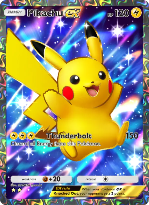 Pikachu ex – Pokémon TCG