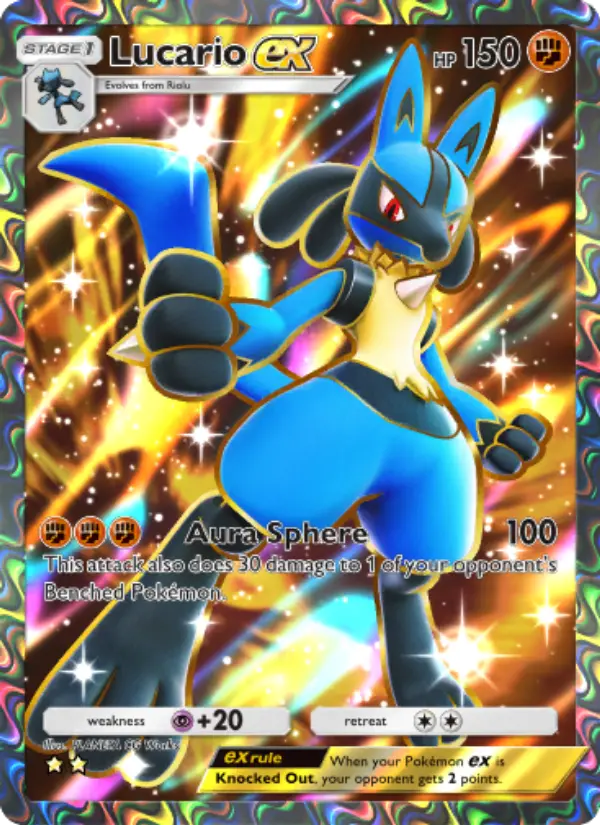 Lucario ex – Pokémon TCG