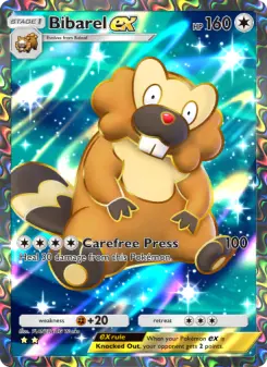 Bibarel ex – Carta Pokémon TCG
