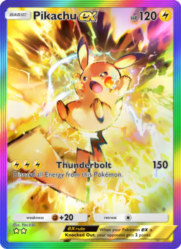 Pikachu ex – Pokémon TCG