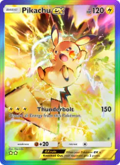 Pikachu ex – Carta Pokémon TCG