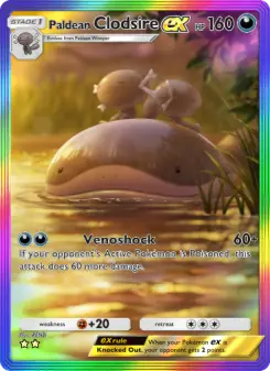 Paldean Clodsire ex – Carta Pokémon TCG