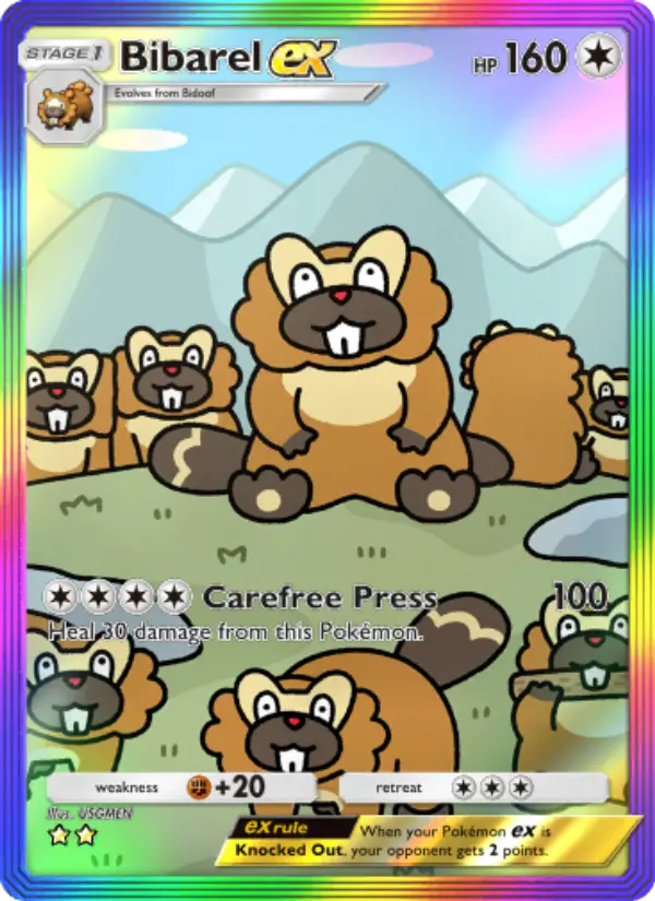 Bibarel ex – Pokémon TCG