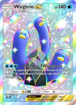 Wugtrio ex – Carta Pokémon TCG