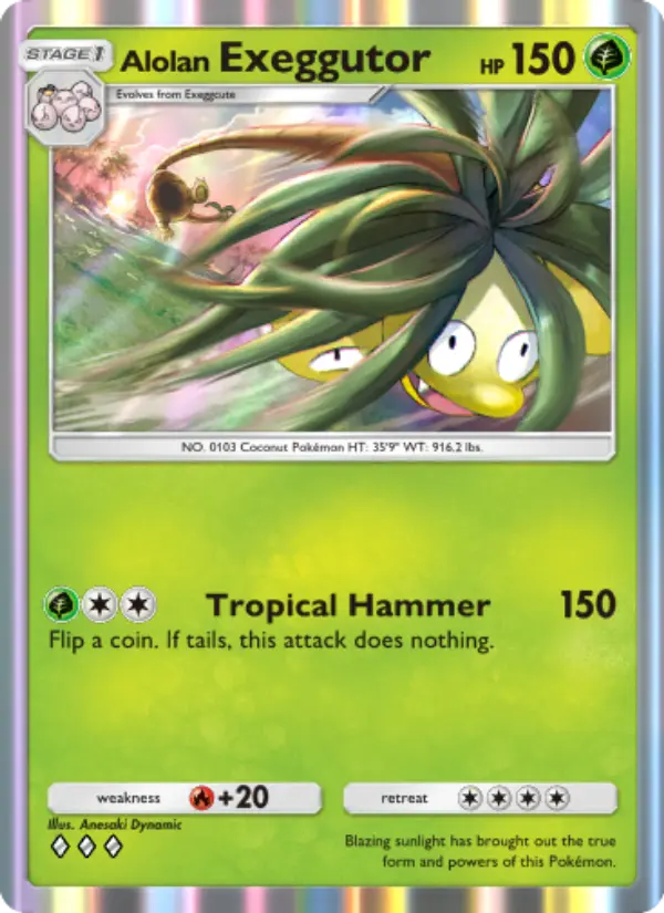 Alolan Exeggutor – Pokémon TCG