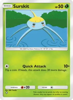 Surskit – Carta Pokémon TCG