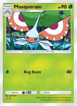 Masquerain – Carta Pokémon TCG