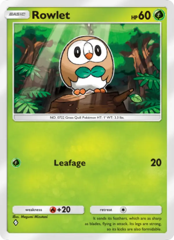 Rowlet – Pokémon TCG
