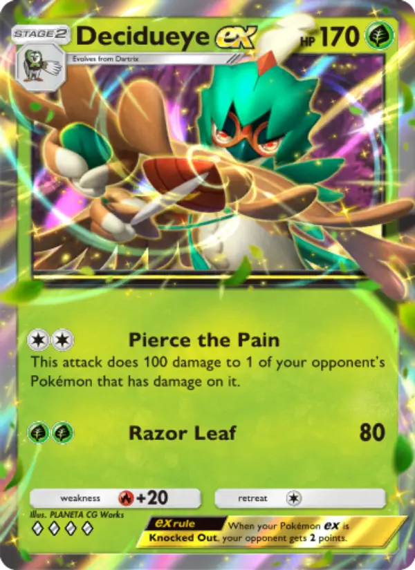 Decidueye ex – Pokémon TCG