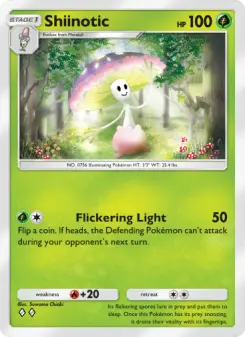 Shiinotic – Carta Pokémon TCG