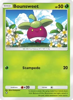 Bounsweet – Carta Pokémon TCG