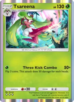 Tsareena – Carta Pokémon TCG