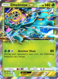 Dhelmise ex – Carta Pokémon TCG