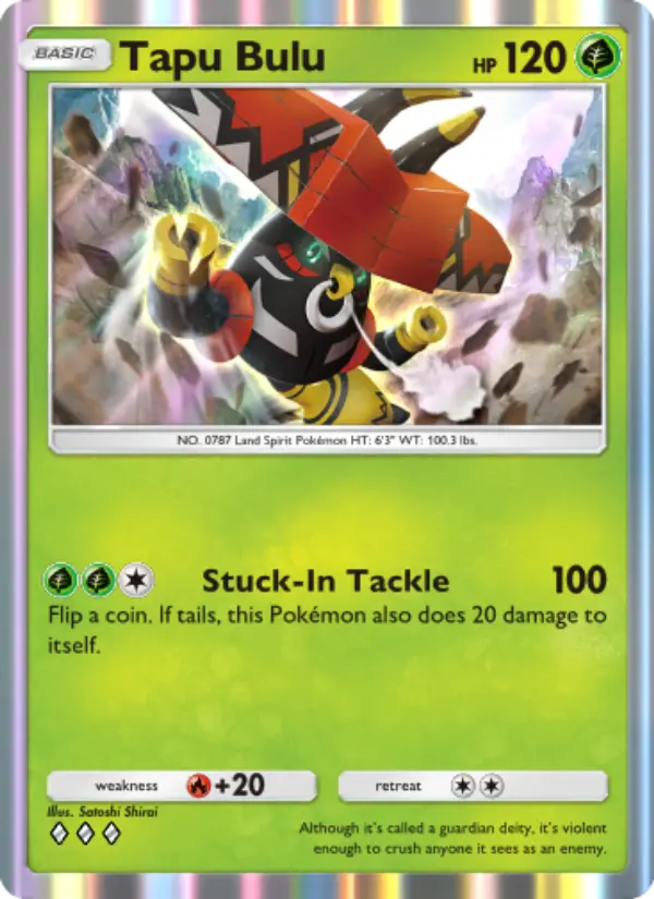 Tapu Bulu – Pokémon TCG