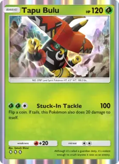 Tapu Bulu – Carta Pokémon TCG