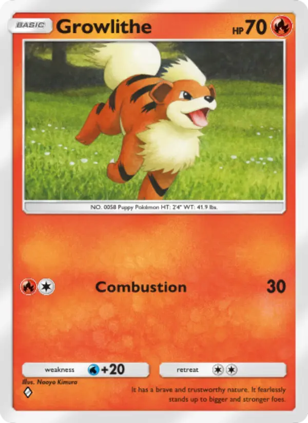 Growlithe – Pokémon TCG