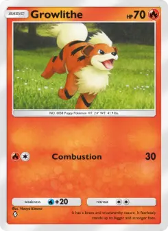 Growlithe – Carta Pokémon TCG