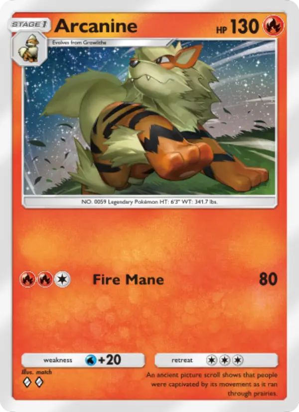 Arcanine – Pokémon TCG