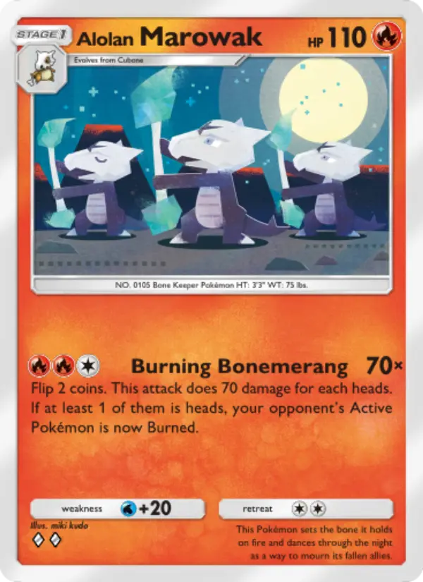 Alolan Marowak – Pokémon TCG