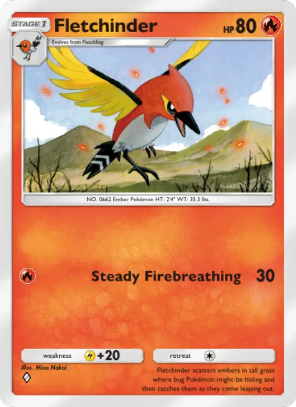 Fletchinder – Pokémon TCG