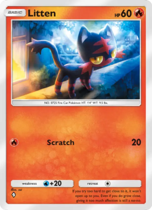 Litten – Pokémon TCG