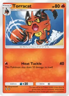 Torracat – Carta Pokémon TCG