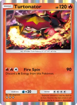 Turtonator – Carta Pokémon TCG