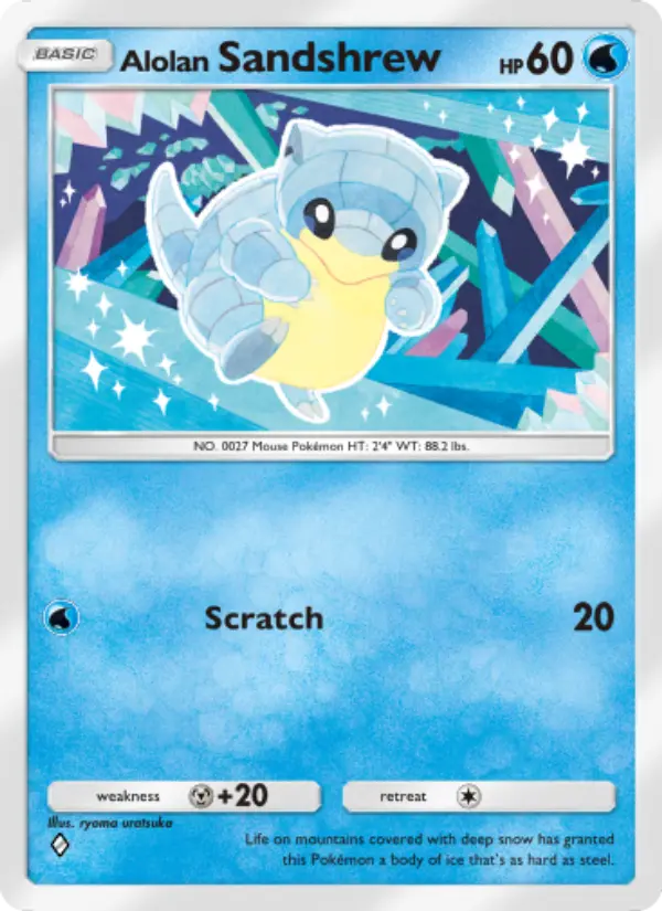 Alolan Sandshrew – Pokémon TCG