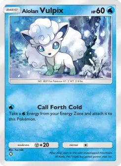 Alolan Vulpix – Carta Pokémon TCG