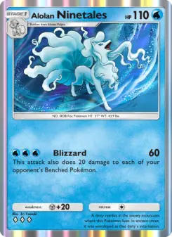 Alolan Ninetales – Carta Pokémon TCG