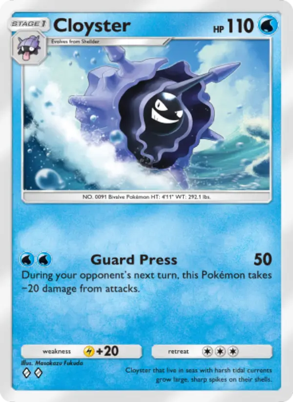Cloyster – Pokémon TCG