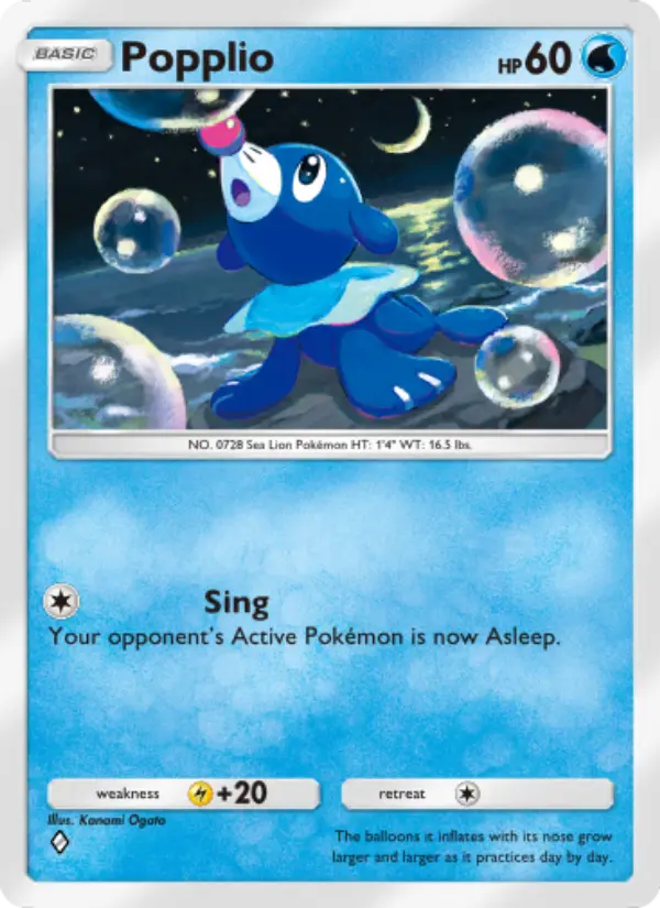 Popplio – Pokémon TCG