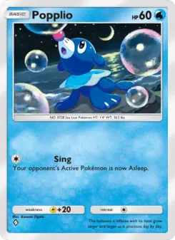 Popplio – Carta Pokémon TCG