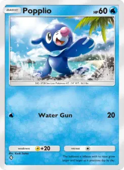 Popplio – Carta Pokémon TCG