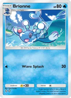 Brionne – Carta Pokémon TCG