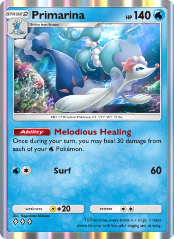 Primarina – Pokémon TCG